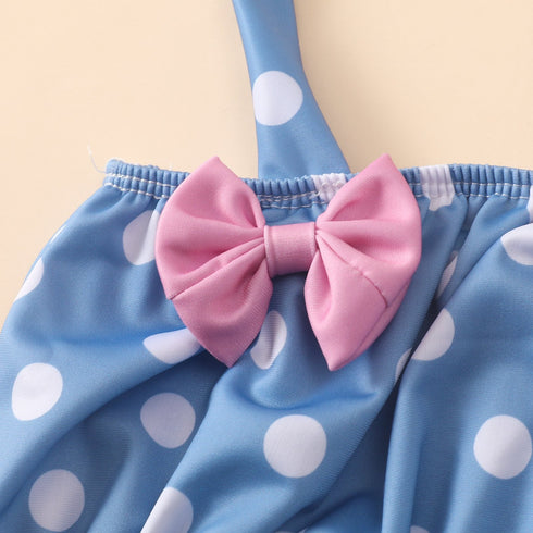 Summer Girl Striped Swimsuit Three-Piece Set